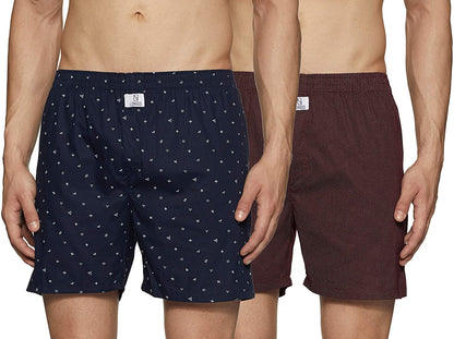 Pack Of 2 Printed Boxers