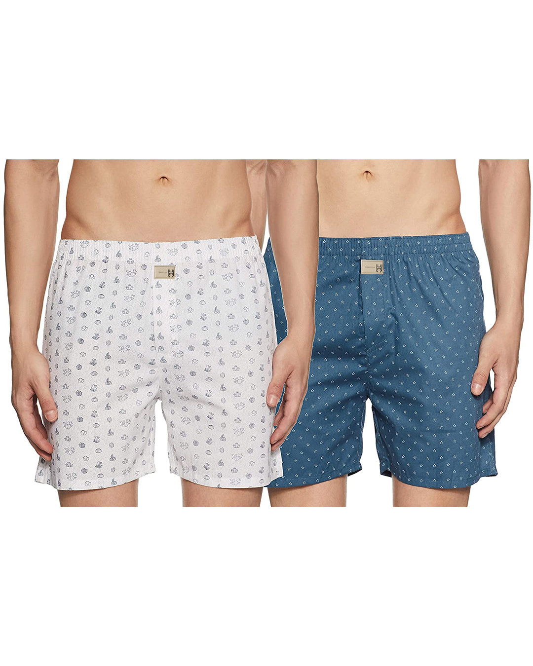 Pack Of 2 Printed Boxers