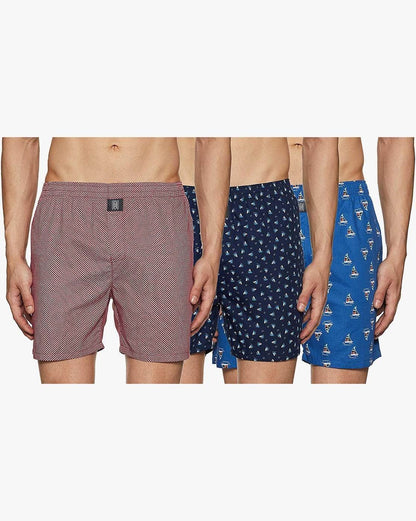 Pack Of 3 Printed Boxers