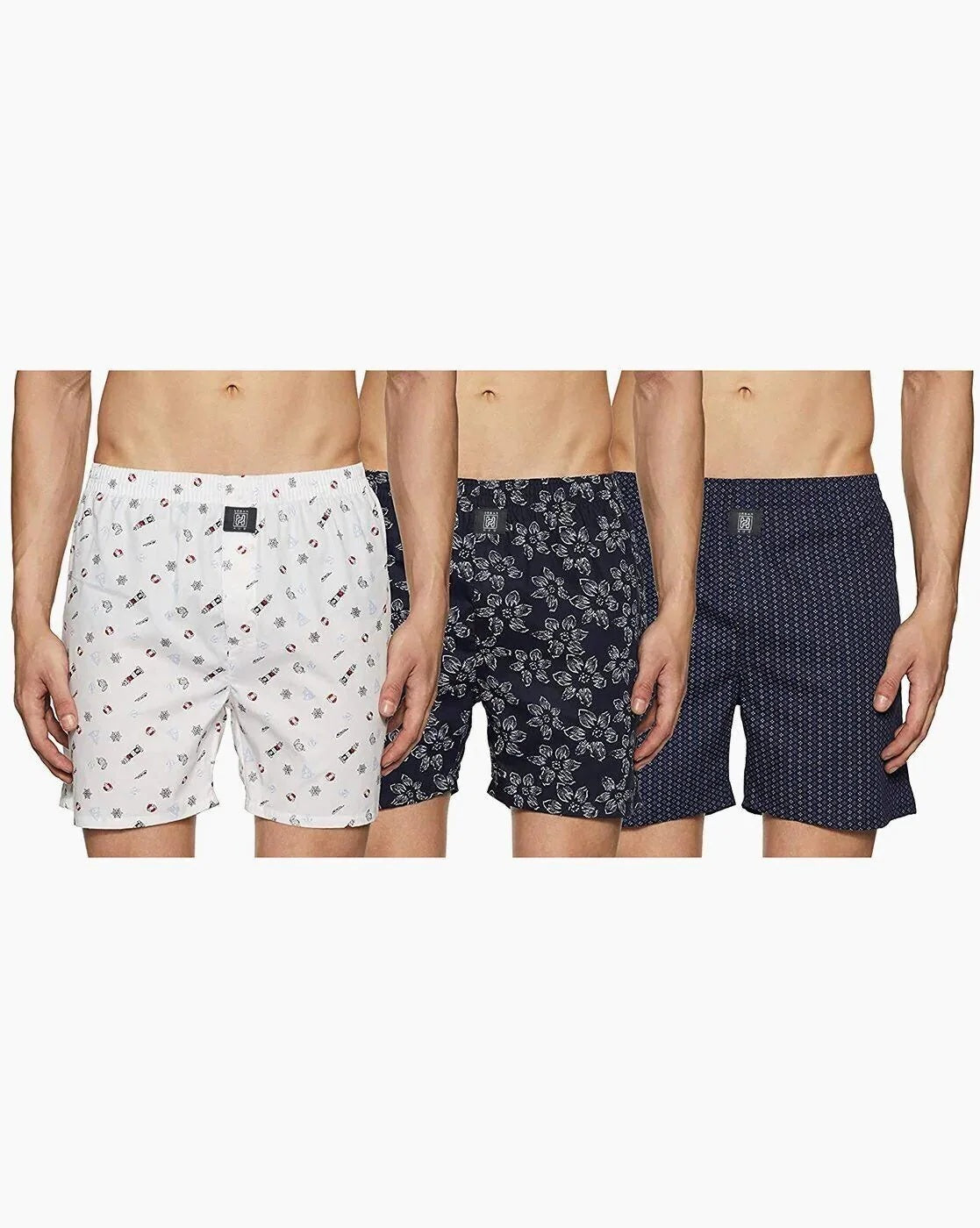 Pack Of 3 Printed Boxers