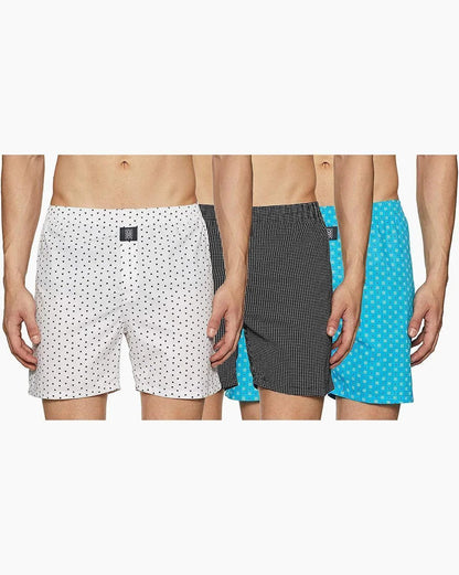 Pack Of 3 Printed Boxers