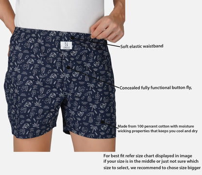 Pack of 3 Printed Boxers